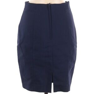H&M Women’s Dark Blue Formal Skirt Size 8
